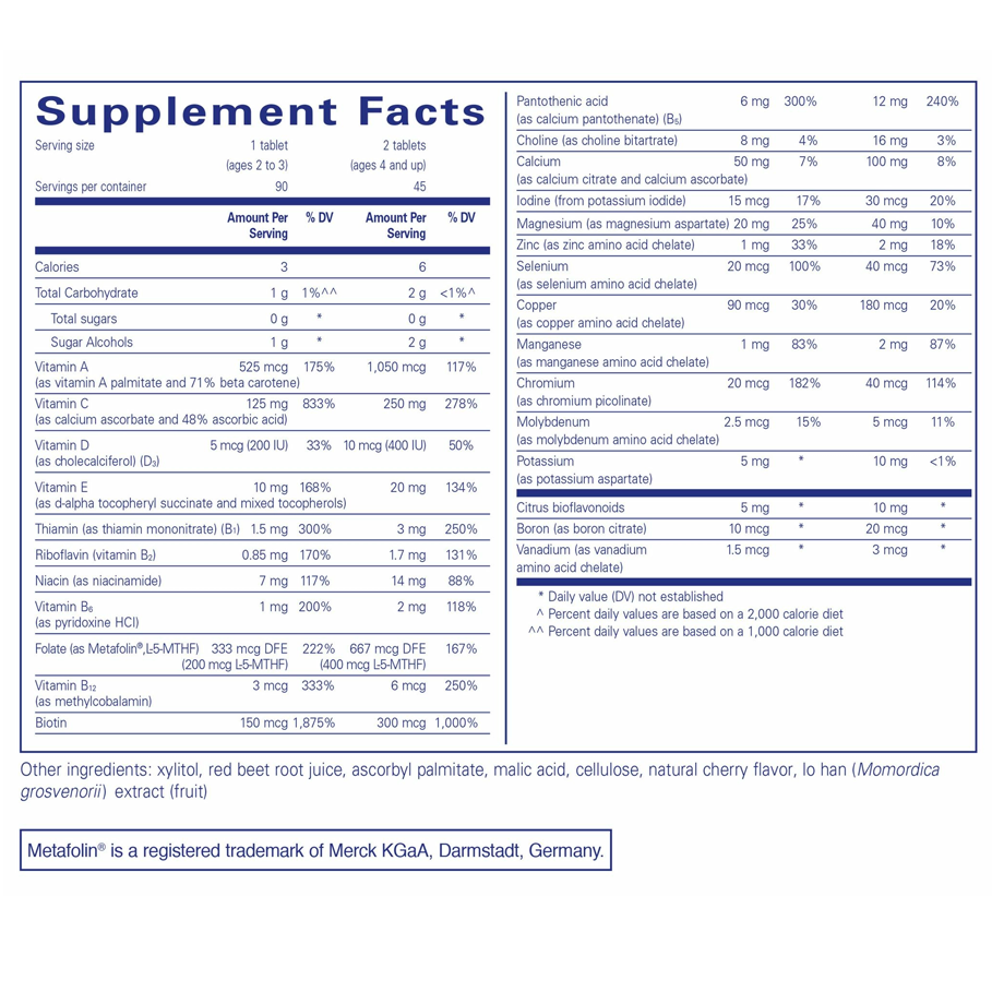 PurePals (without iron) by Pure Encapsulations