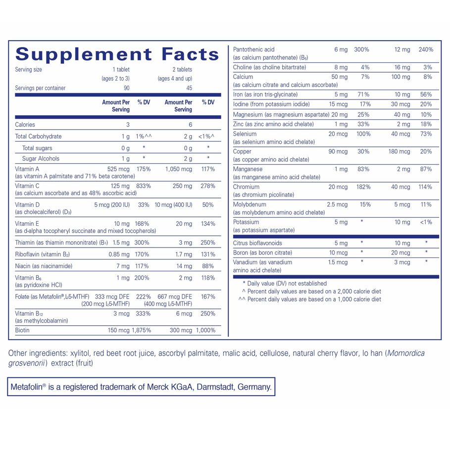 PurePals (with iron) by Pure Encapsulations