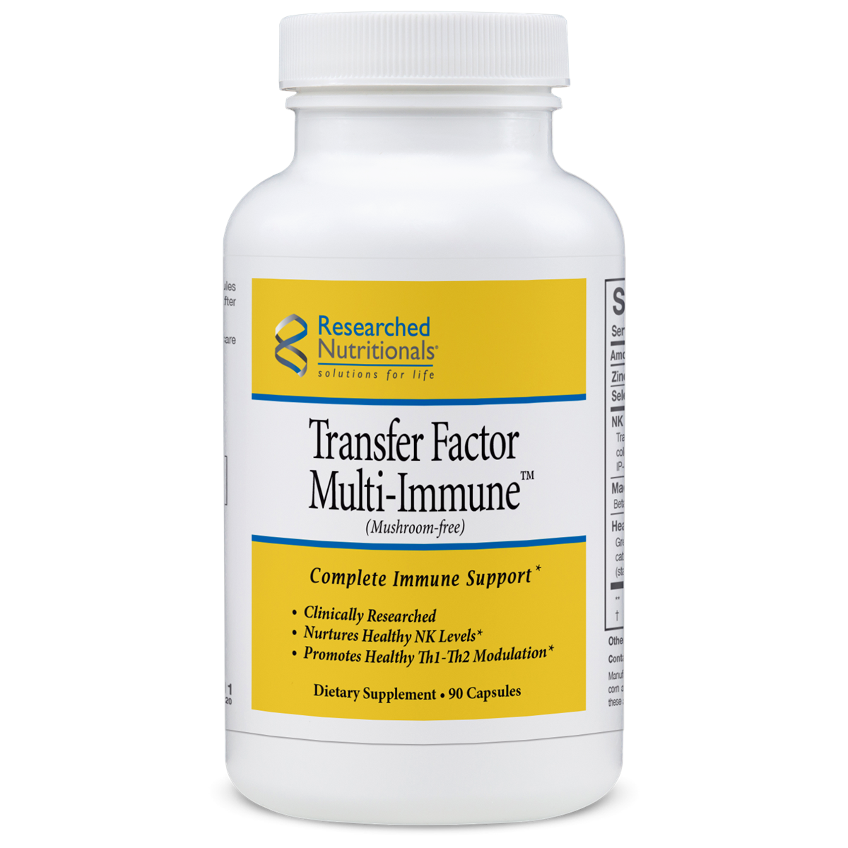 Transfer Factor Multi-Immune (Mushroom-free) by Researched Nutritionals