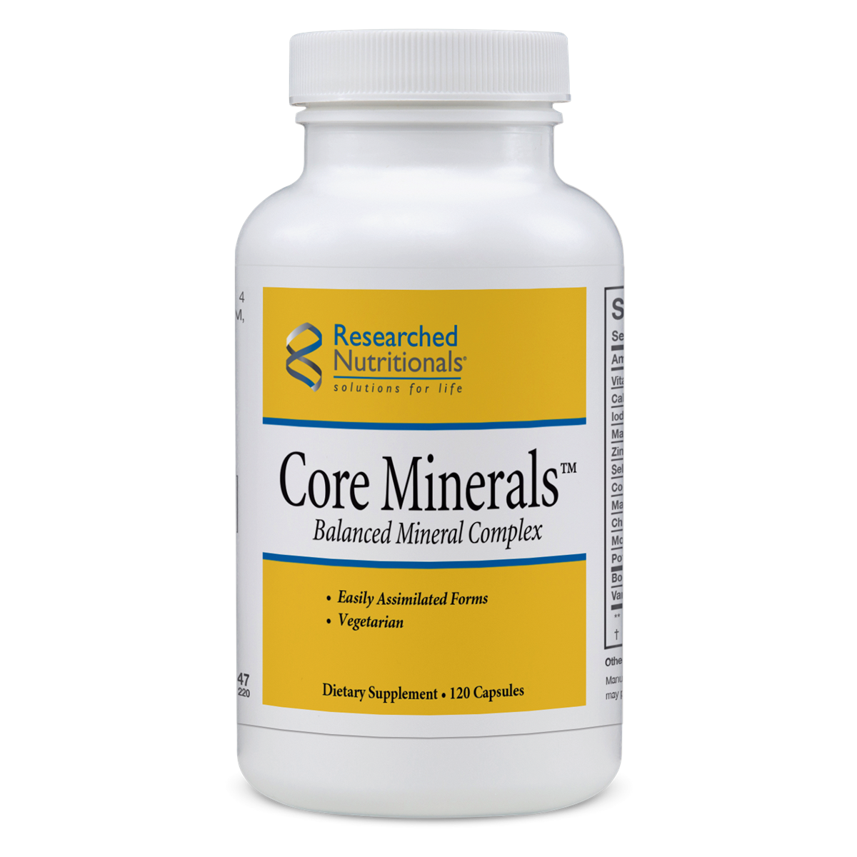 Core Minerals by Researched Nutritionals
