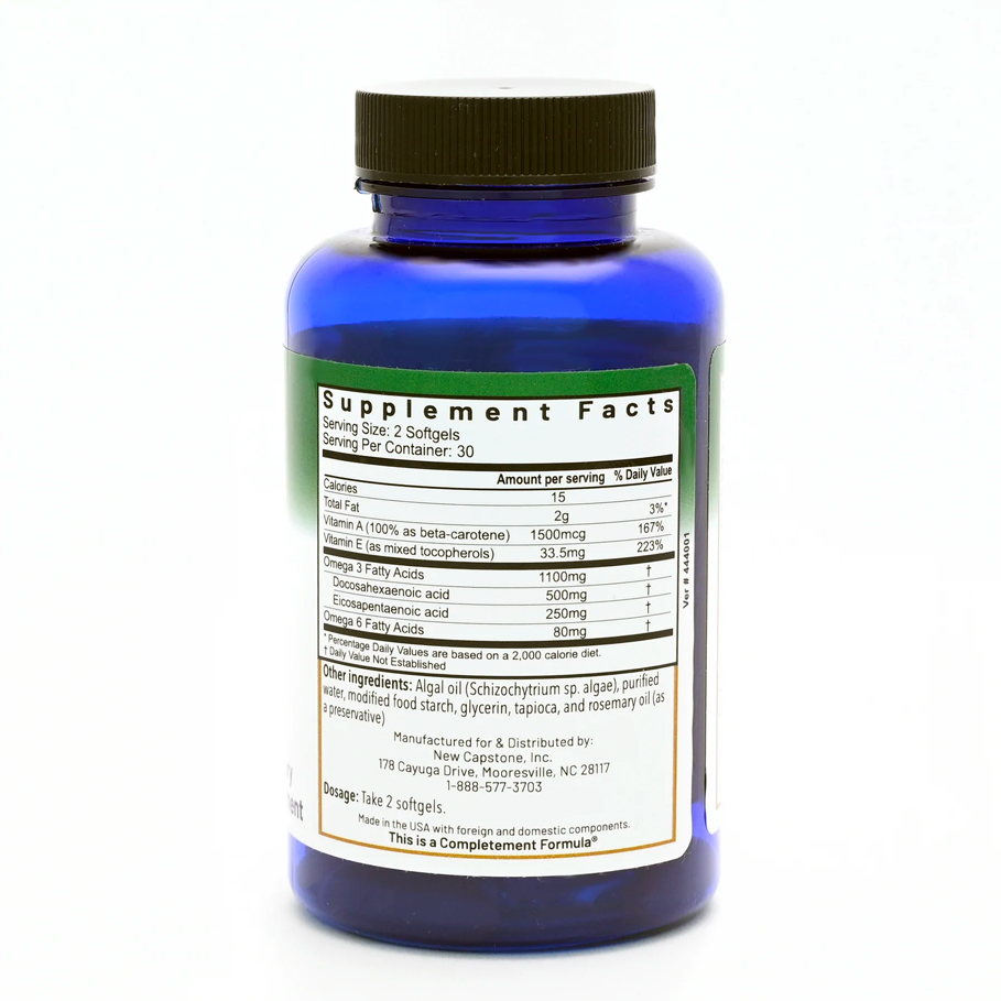 Omega 3 Algae A + E by RnA ReSet Pro