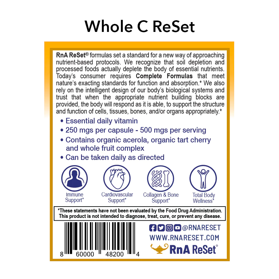 Whole C ReSet by RnA ReSet Pro