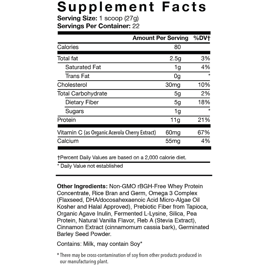 ReStructure - Vanilla Protein Powder by RnA ReSet Pro