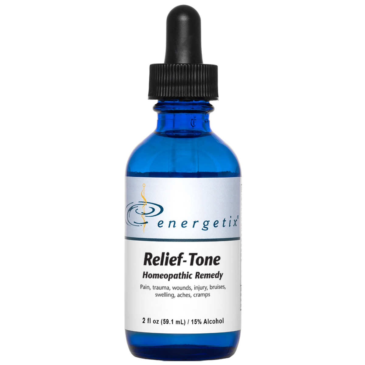 Relief-Tone is a broad-use homeopathic combination formula for pain. It covers the symptoms associated with the effects of trauma such as wounds, bruises, sprains, fractures, and other injuries. 