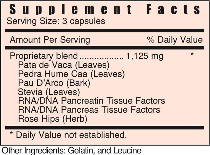 Ps - Pancreas S by Systemic Formulas