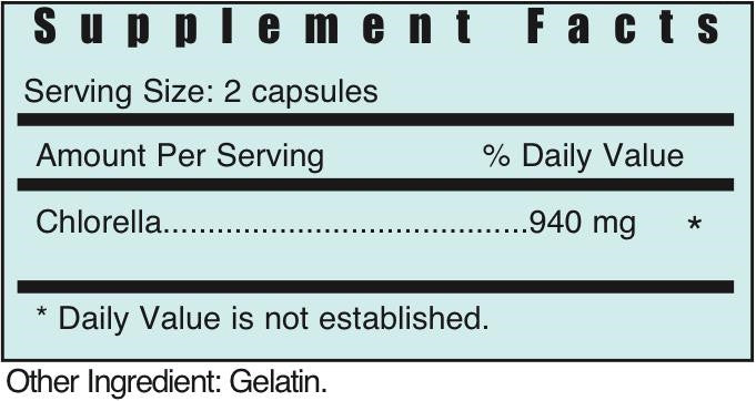REL - CHLORELLA by Systemic Formulas