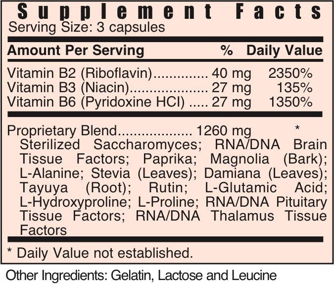 B - Brain by Systemic Formulas