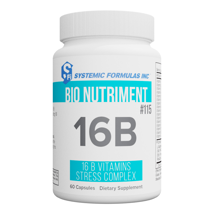 16B Vitamin B Stress Complex by Systemic Formulas