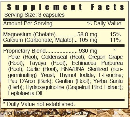 CX3 Bactrex by Systemic Formulas