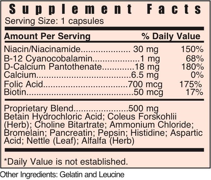 DB12 - Digest Vit. B12 by Systemic Formulas