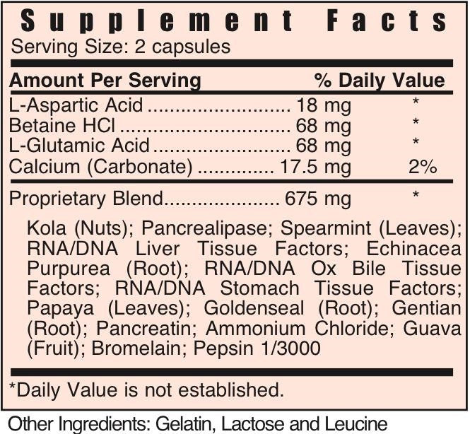 Ds - Digest S by Systemic Formulas