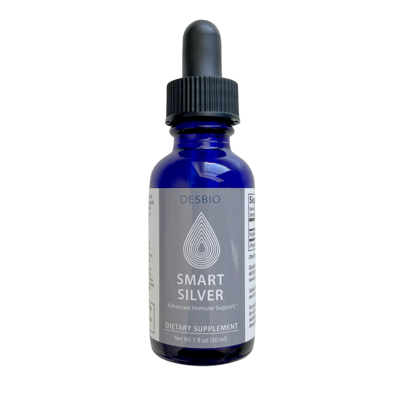 Smart Silver 1 oz dropper by DesBio