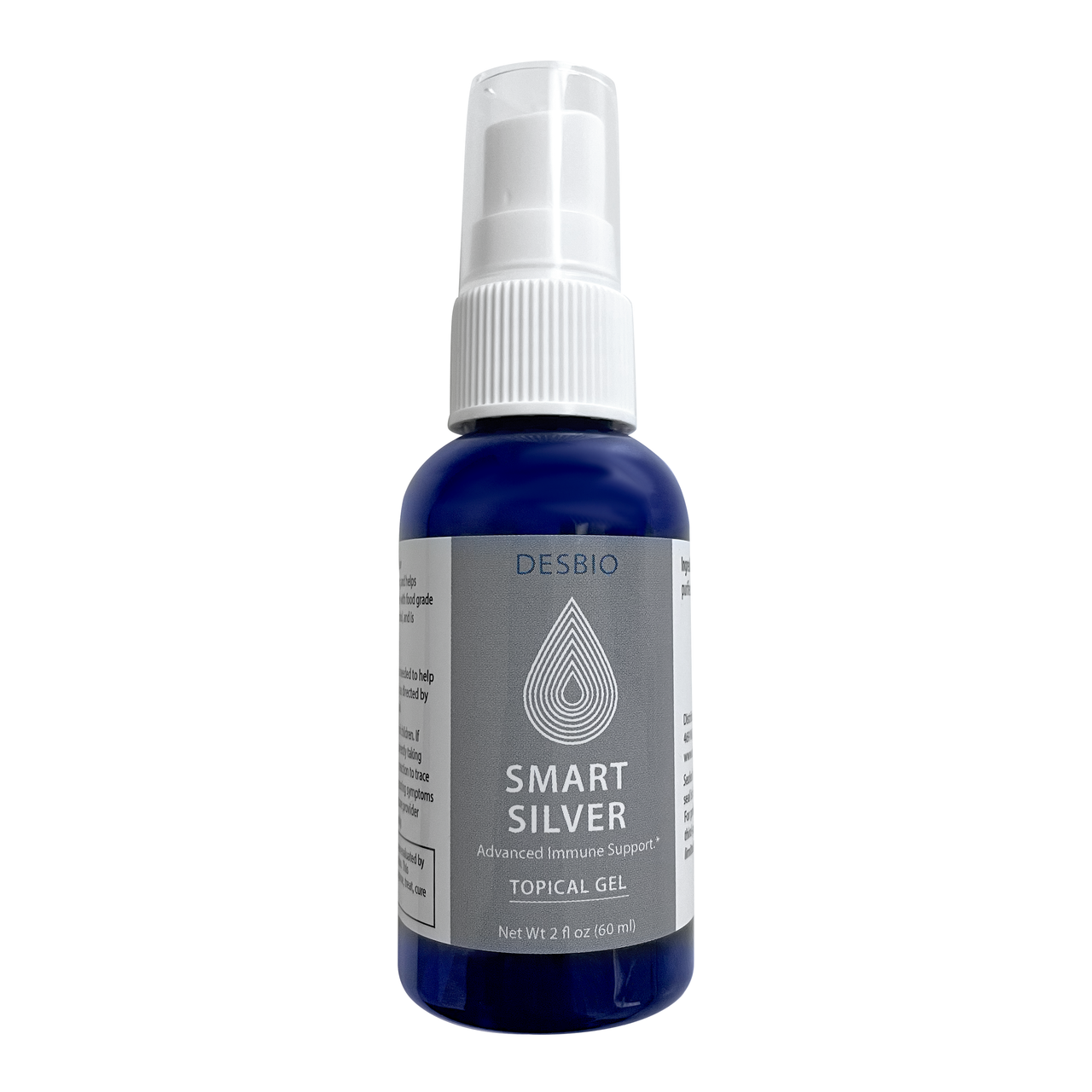 Smart Silver Topical Gel 2 oz by DesBio