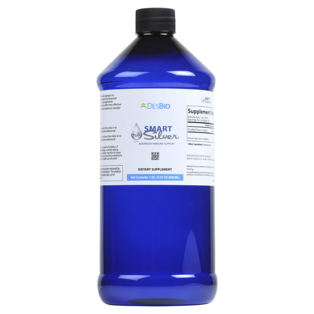 Smart Silver is a systematic approach to advanced immune support and balanced wellness. Smart Silver has engineered nanoparticles designed to offer more effective therapeutic benefits than traditional colloidal silver.