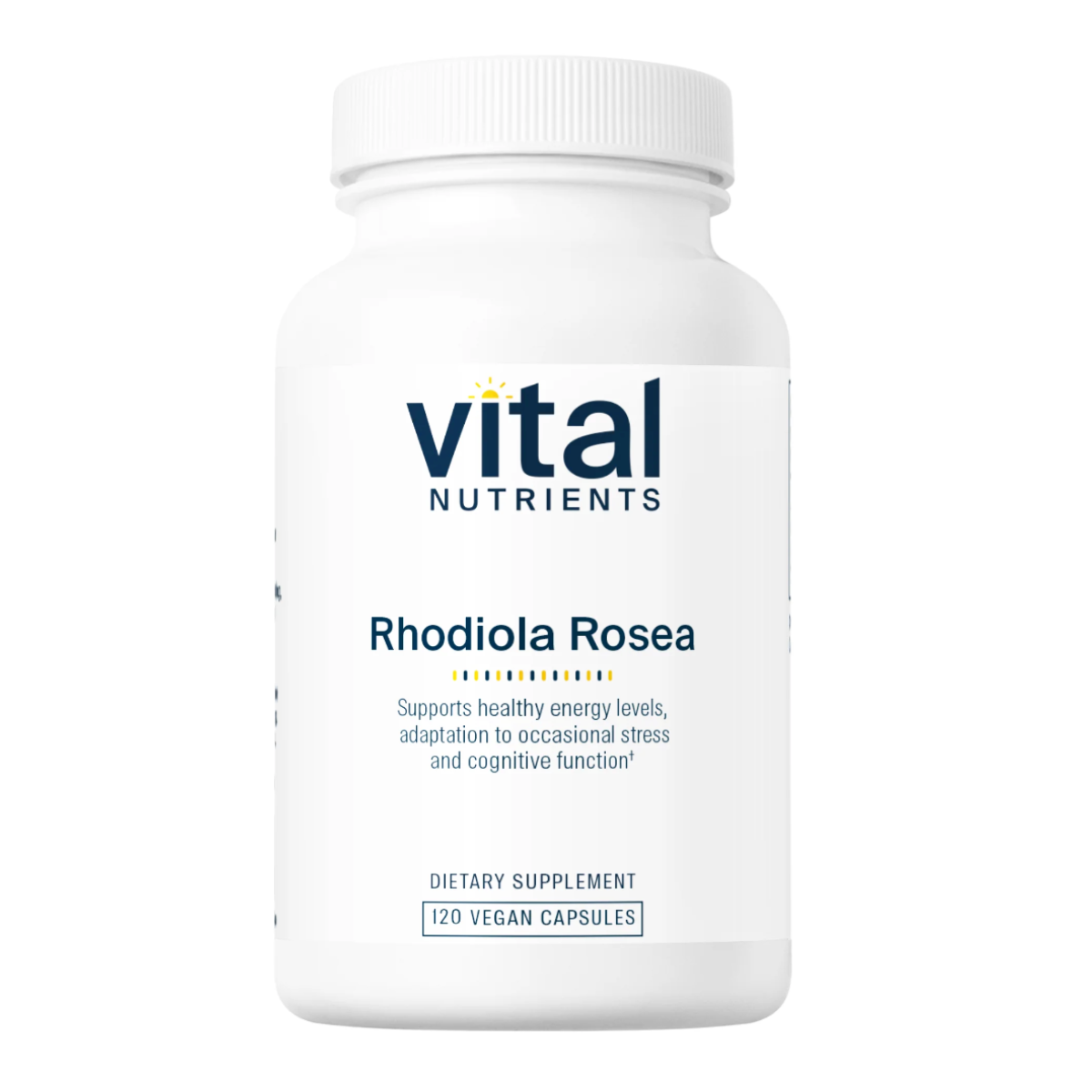 Rhodiola rosea 3% Standardized Extract by Vital Nutrients 120 count
