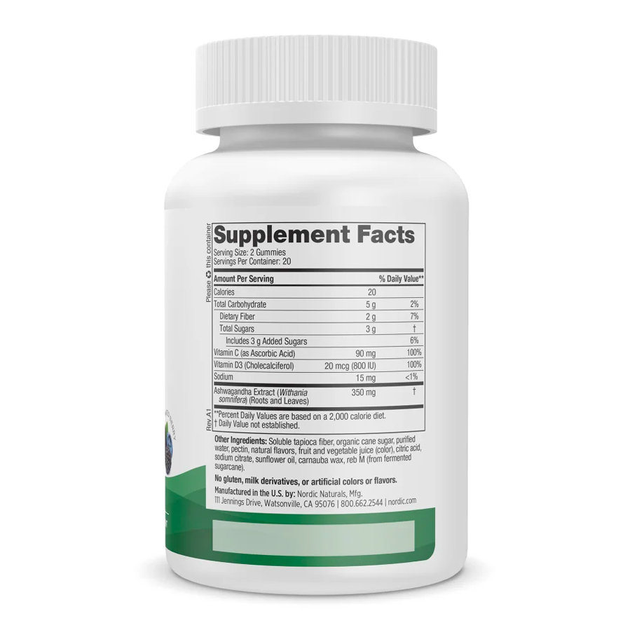 Stress Relief Gummies by Nordic Naturals