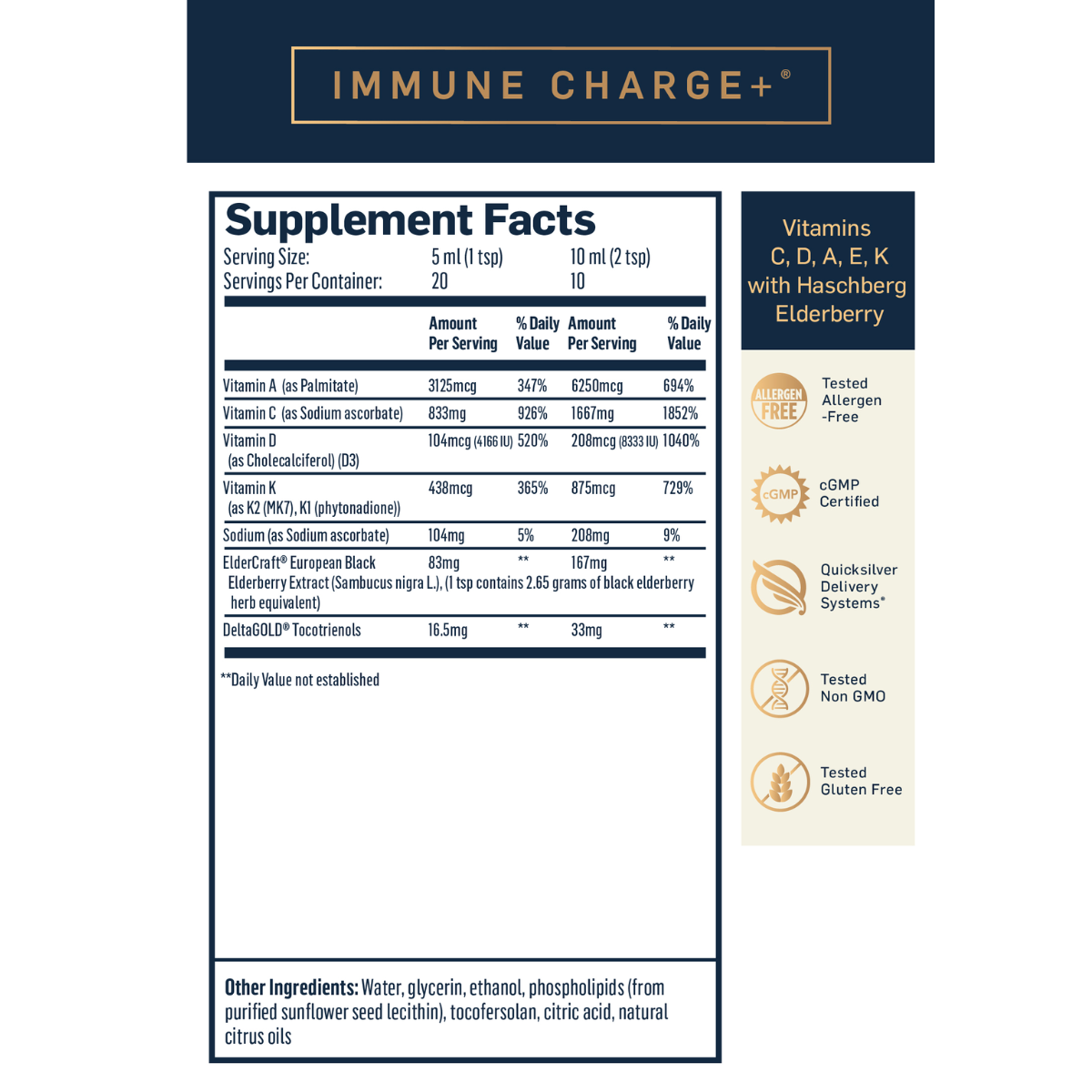 Immune Charge+ by Quicksilver Scientific