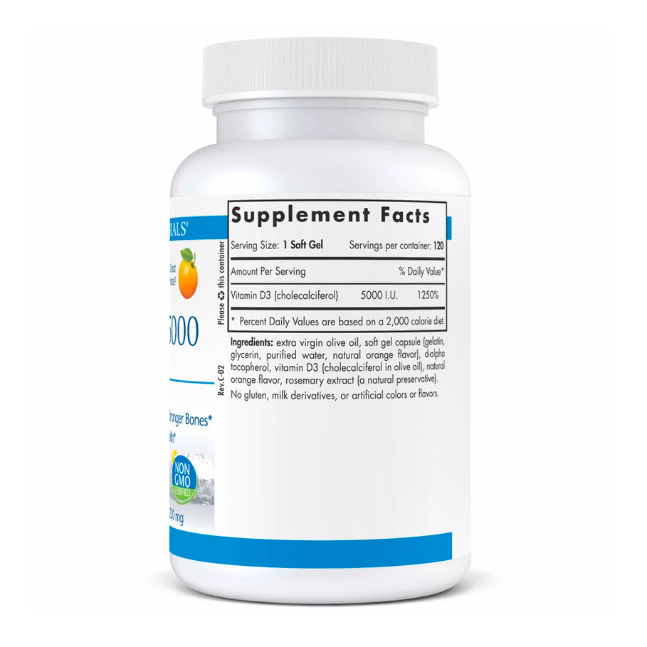 Vitamin D3 5000 by Nordic Naturals