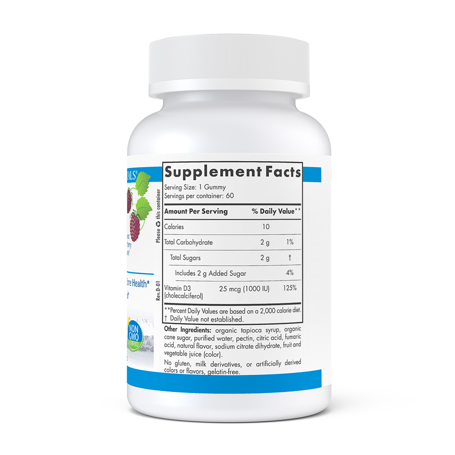 Vitamin D3 Gummies 1000 IU by Nordic Naturals
