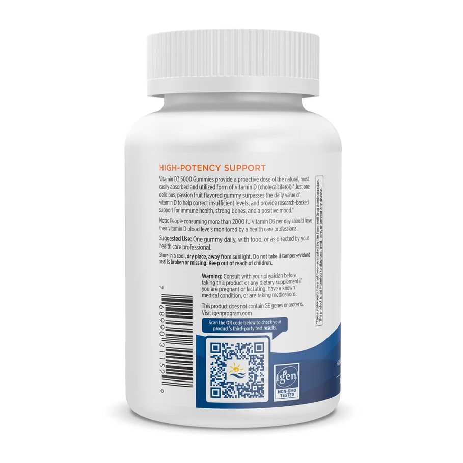 Vitamin D3 5000 Gummies by Nordic Naturals