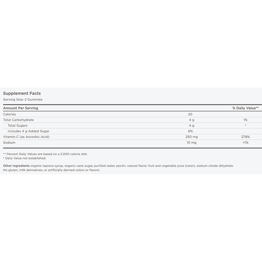 Vitamin C Gummies Sport by Nordic Naturals