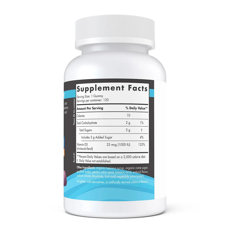 Vitamin D3 Gummies Sport by Nordic Naturals