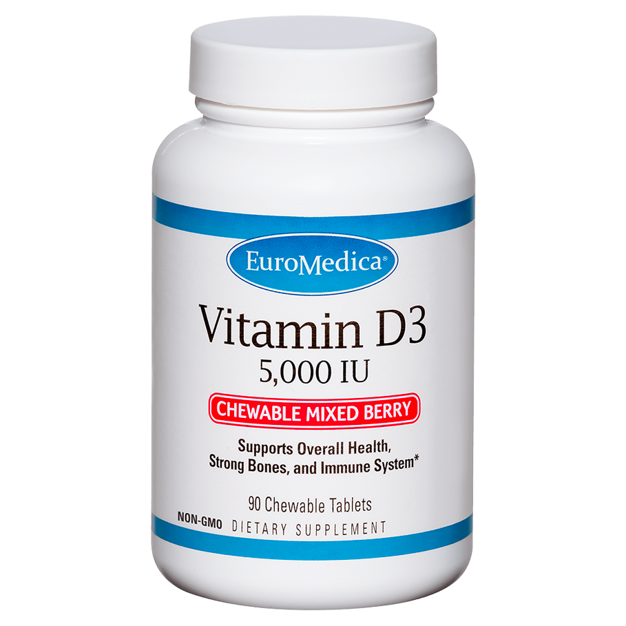 Vitamin D3 Chewable by EuroMedica