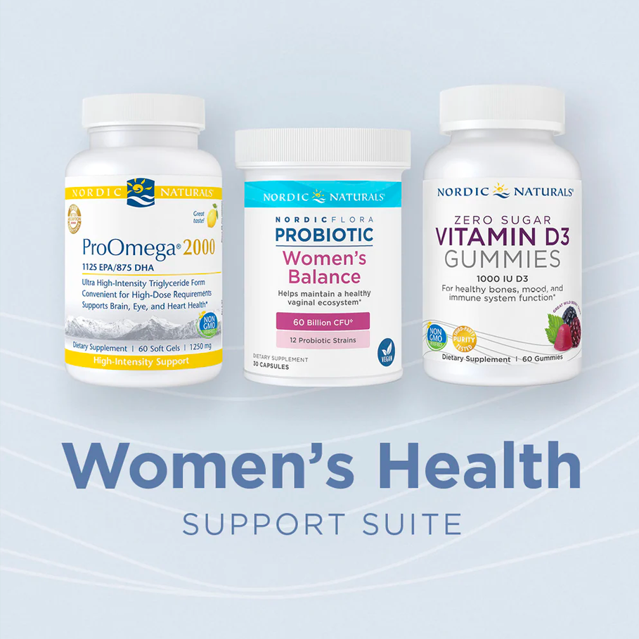 Women’s Health Support Suite by Nordic Naturals