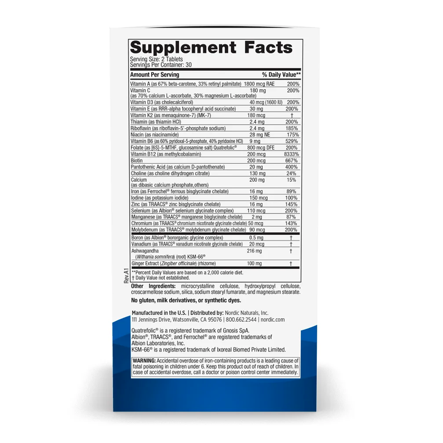 Women's Multivitamin Extra Strength by Nordic Naturals