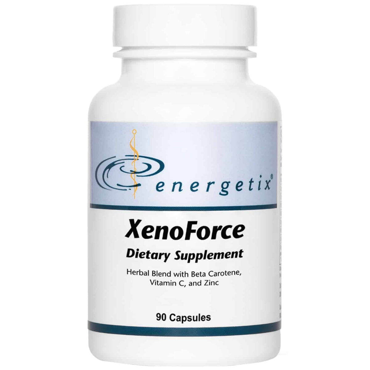 XenoForce is an herbal nutritional blend with antioxidants, zinc, and high levels of vitamins A and C that helps maintain normal immune function.