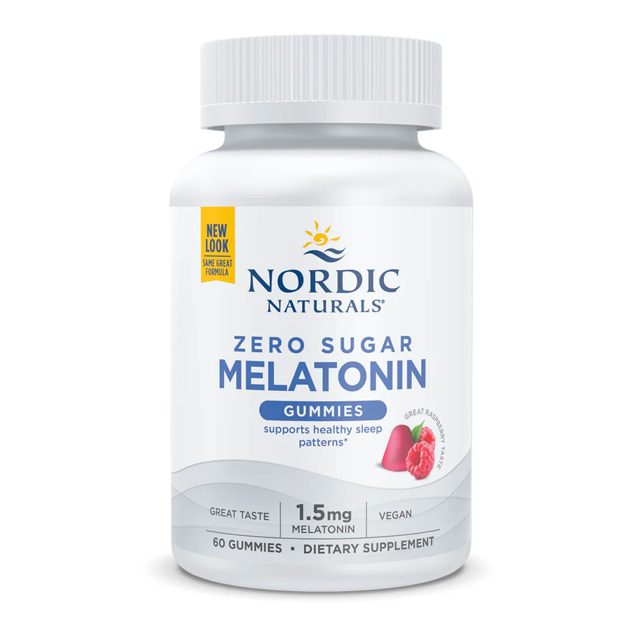 Zero Sugar Melatonin Gummies 60 ct by Nordic Naturals