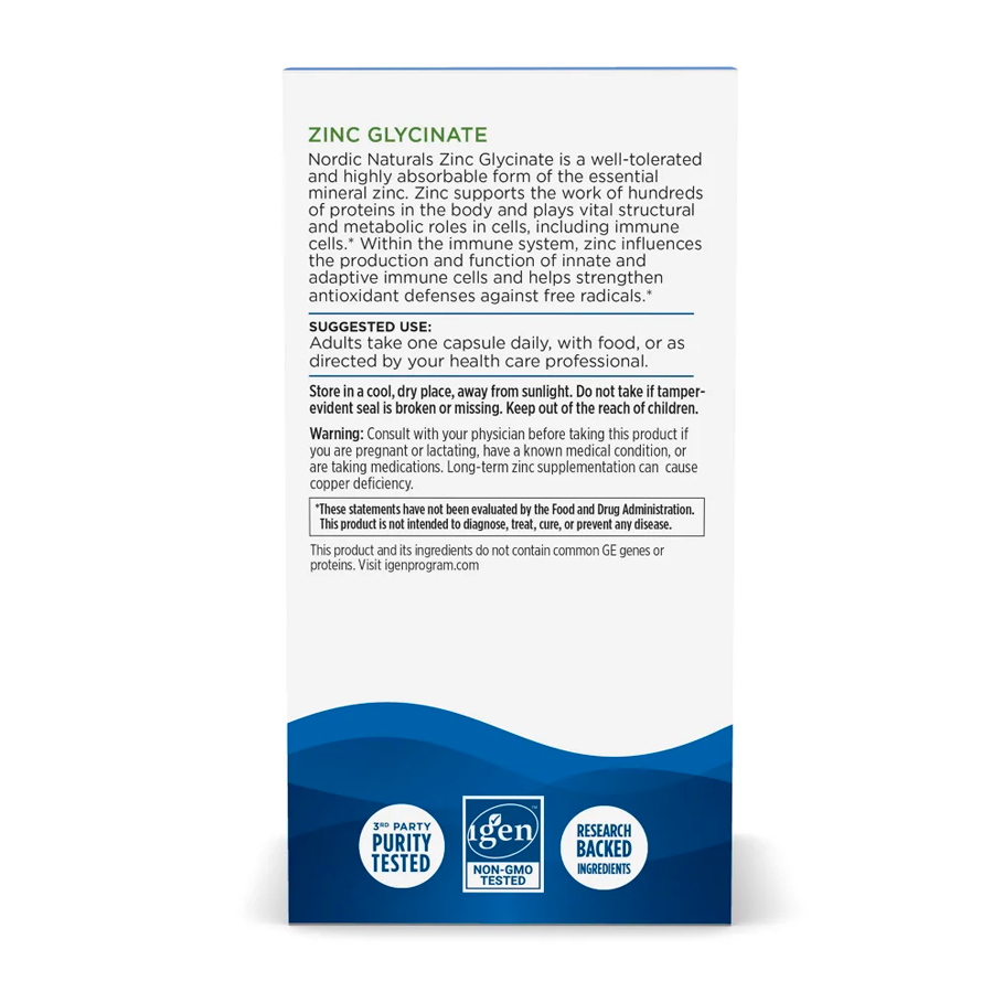 Zinc Glycinate by Nordic Naturals