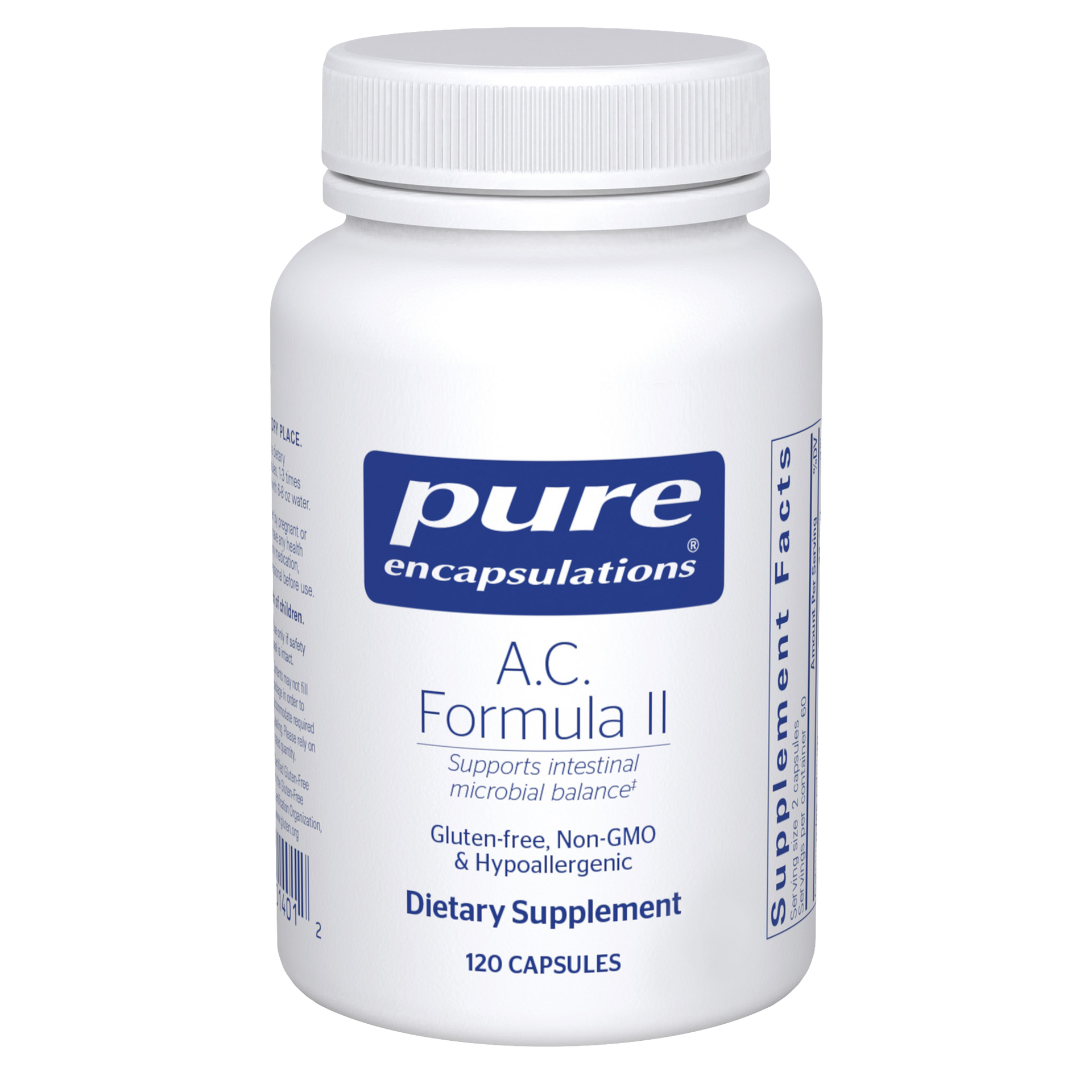 A.C. Formula II 120 Capsules by Pure Encapsulations