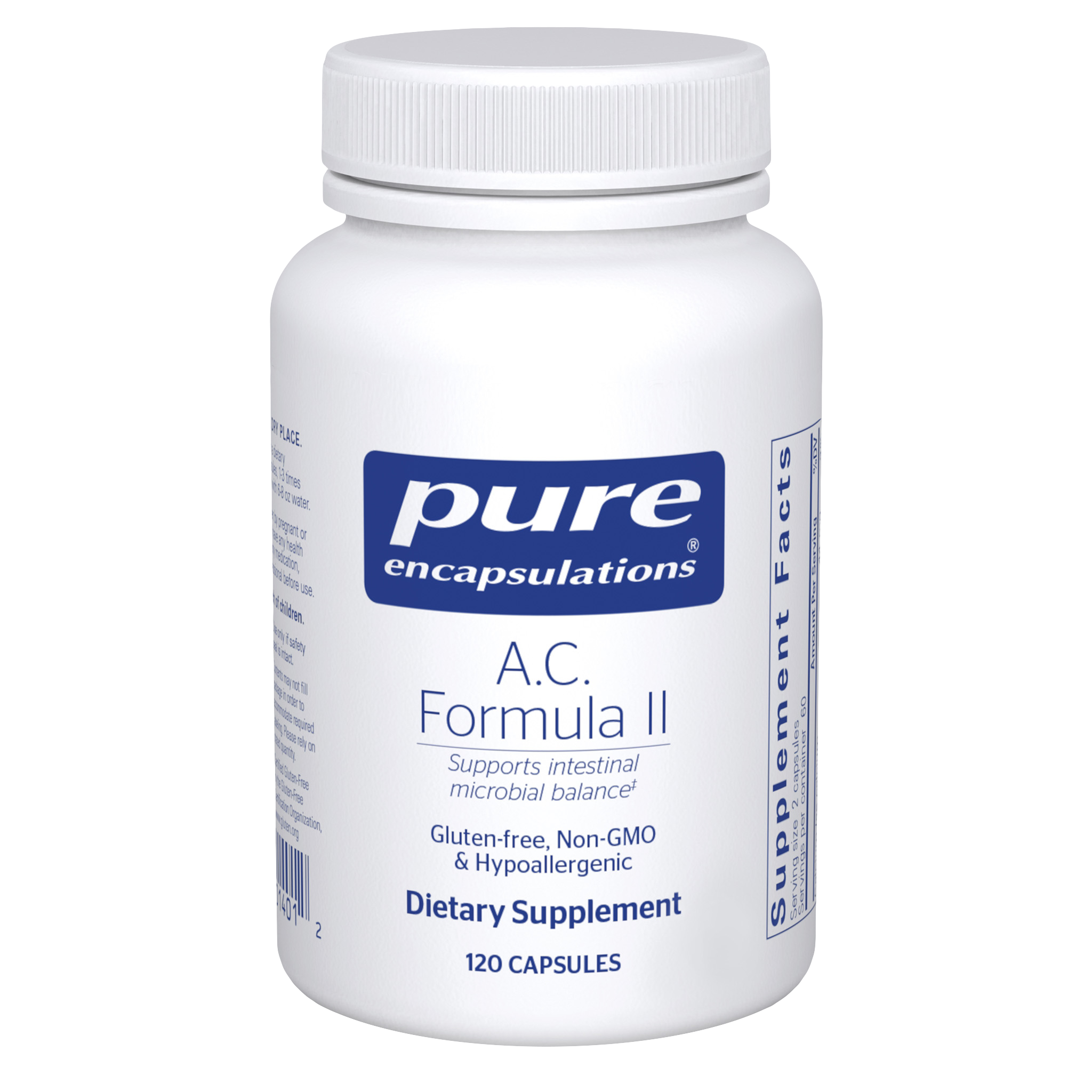 A.C. Formula II 120 Capsules by Pure Encapsulations