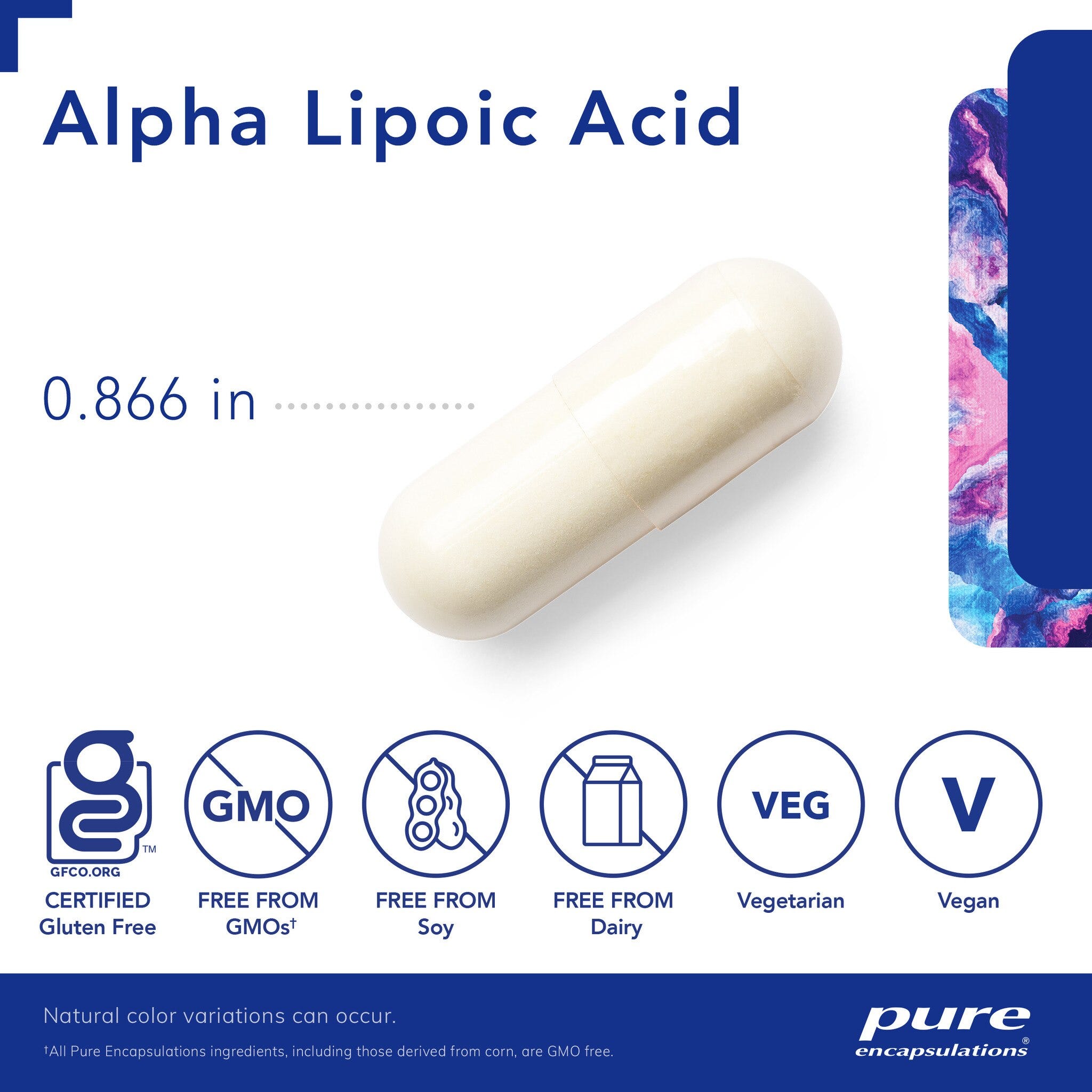 Alpha Lipoic Acid 100 mg 120 Capsules by Pure Encapsulations