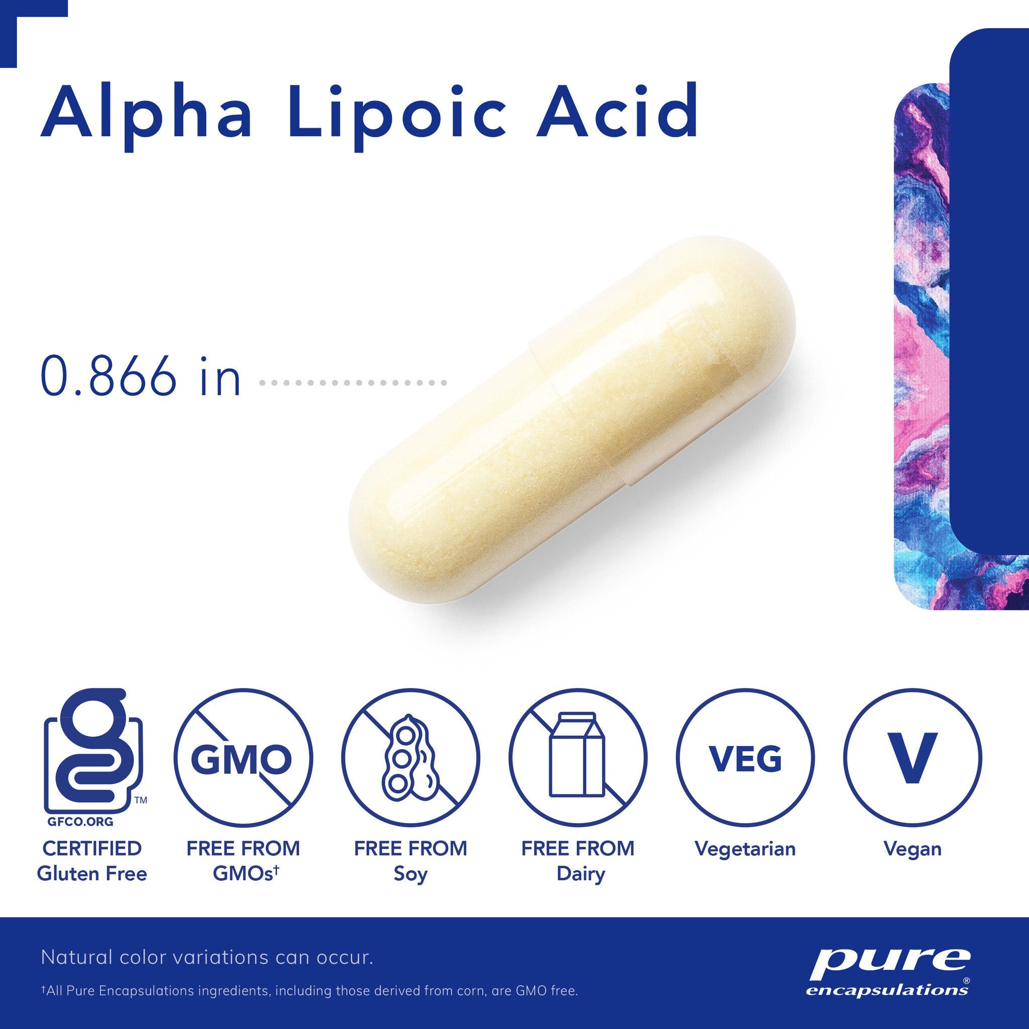 Alpha Lipoic Acid 400 mg 120 Capsules by Pure Encapsulations