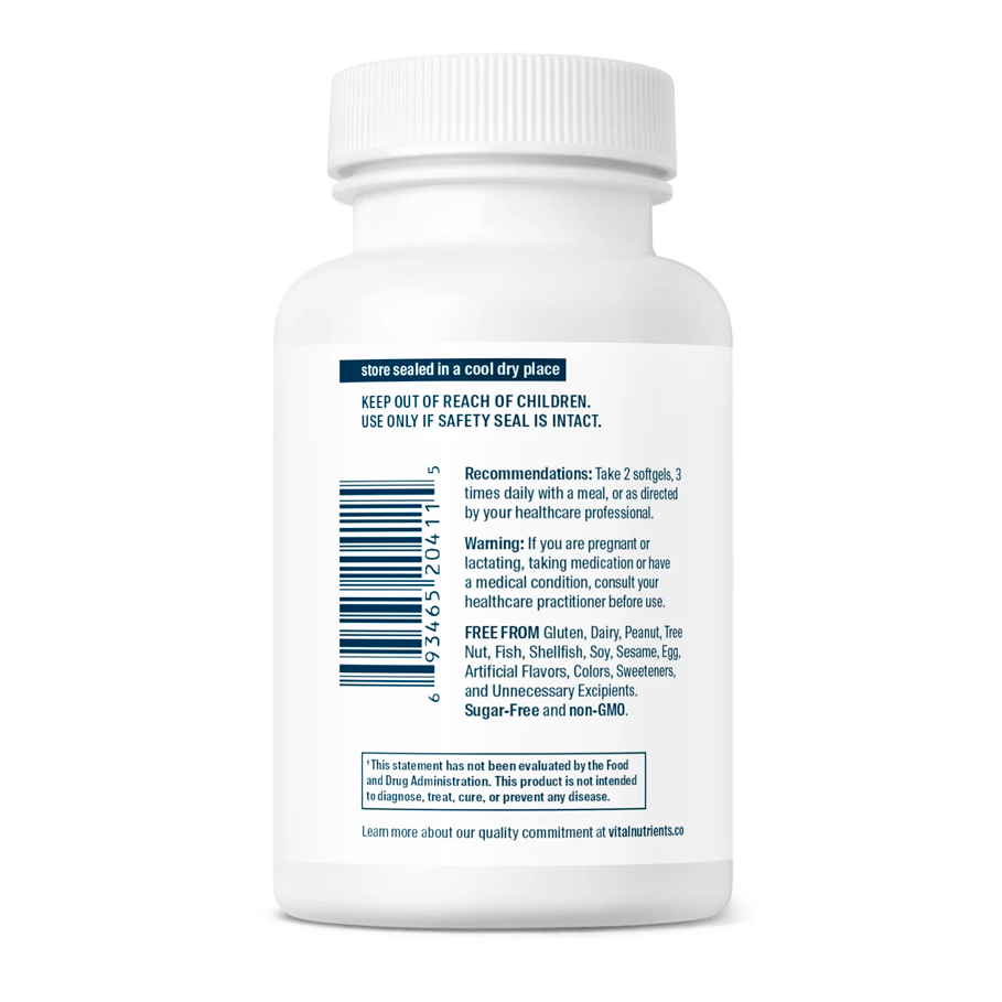 Black Currant Seed Oil 500mg-GLA 70mg by Vital Nutrients