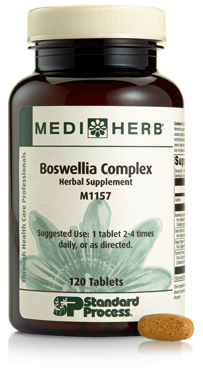 Boswellia Complex, 120 Tablets – front