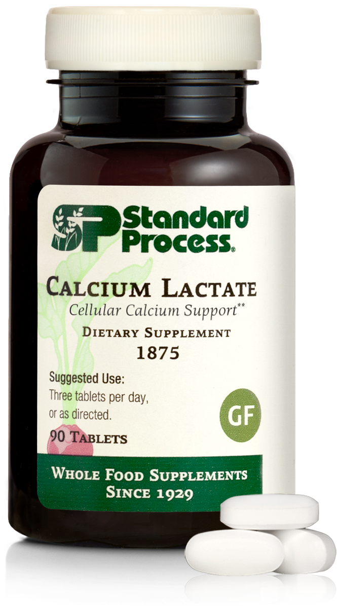 Calcium Lactate 90 Tablets by Standard Process