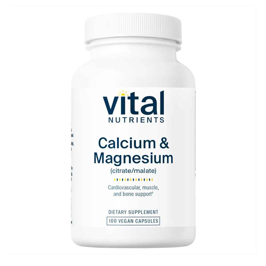 Calcium/Magnesium (Citrate/Malate Formula) by Vital Nutrients