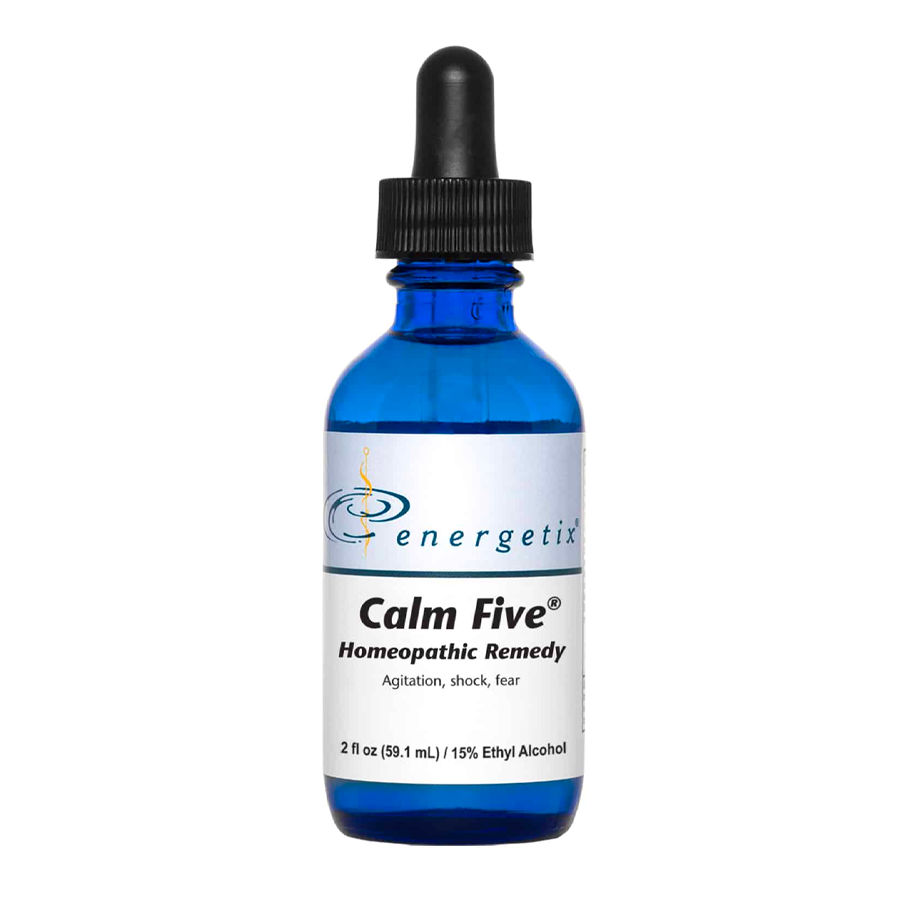 Calm Five (Formerly Rescue Calm) by Energetix, stress relief, stress, stressors, acute stress, fright, fear, extreme agitation, shock, anxiety, grief, hopelessness, denial