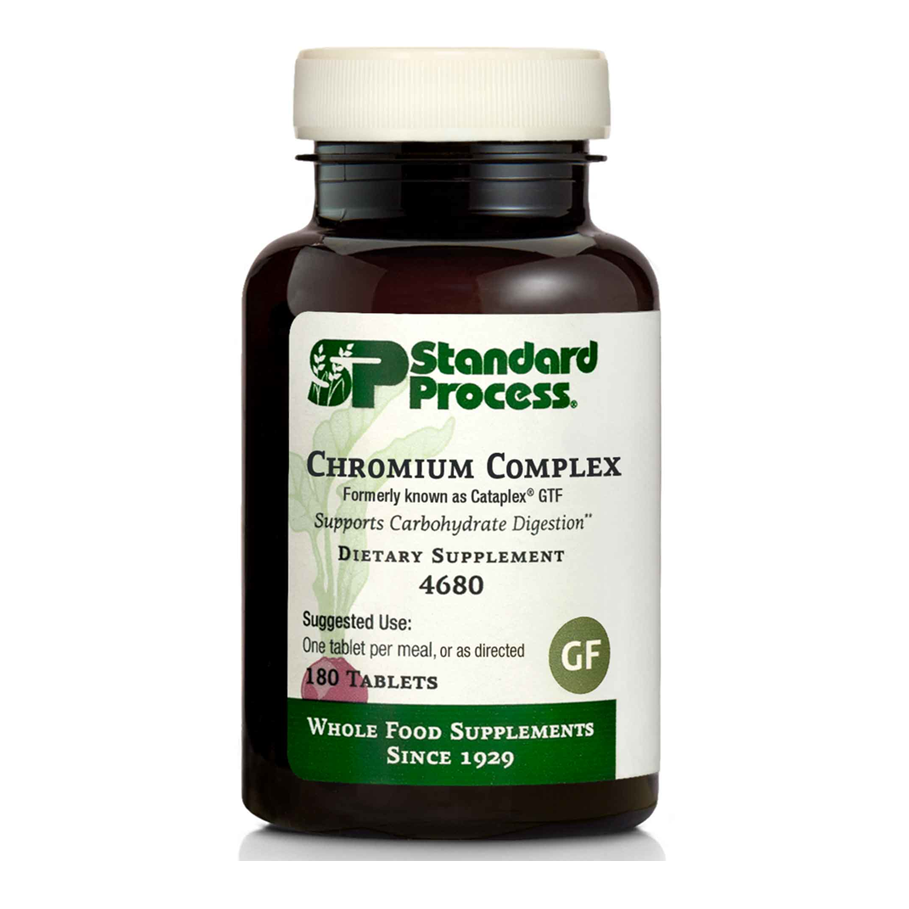 Chromium Complex, formerly Cataplex GTF (180 tablets) by Standard Process