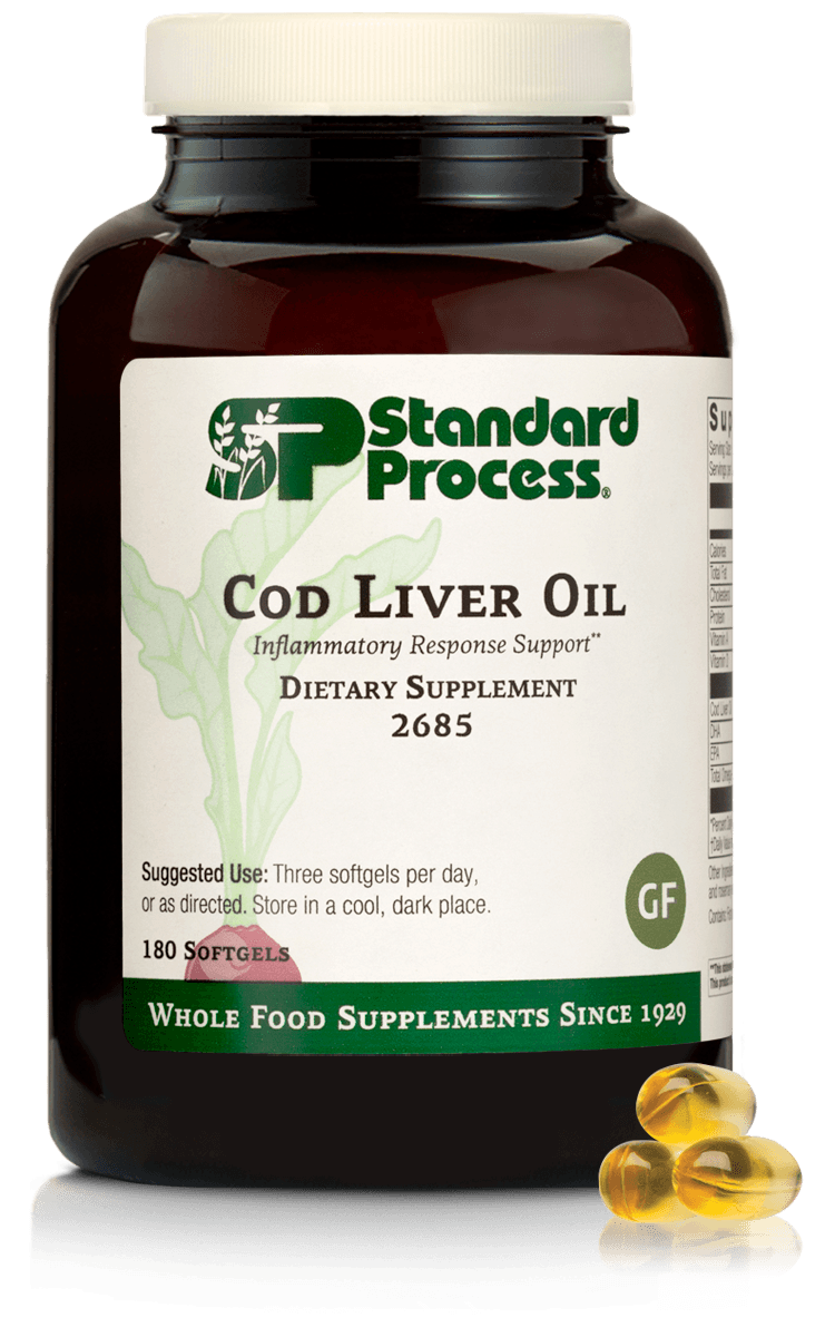 Cod Liver Oil 180 Softgels by Standard Process