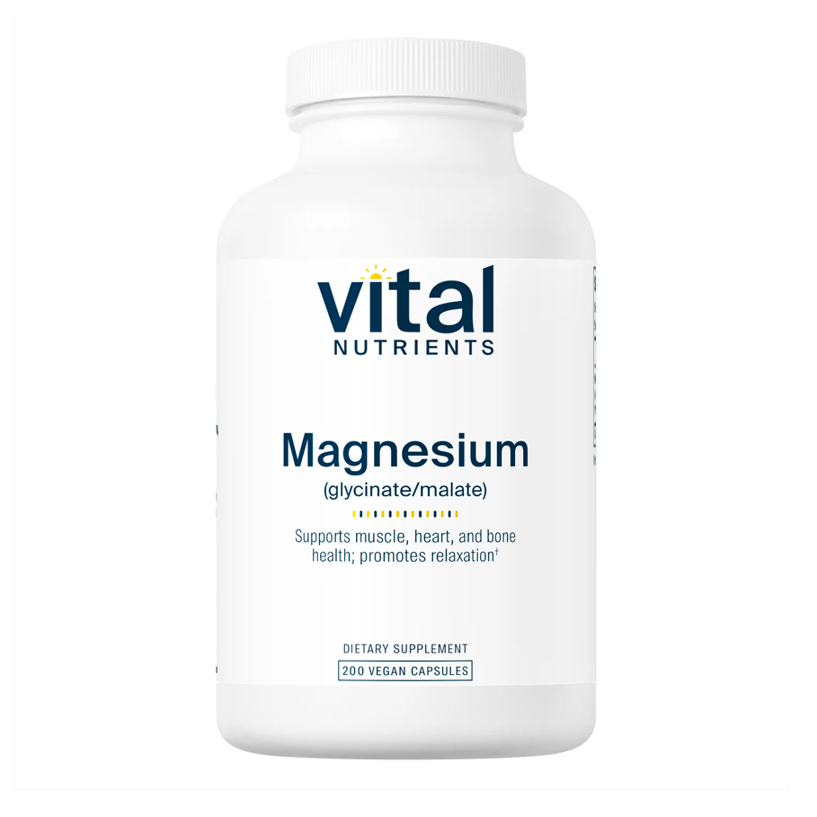 Magnesium (glycinate/malate) by Vital Nutrients 200 count