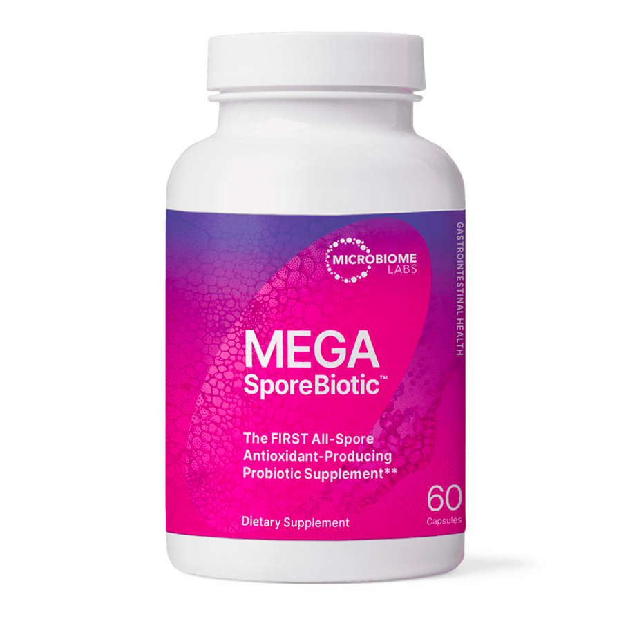 MegaSporeBiotic 60 capsules by Microbiome Labs