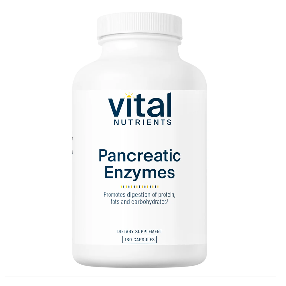 Pancreatic Enzymes 1000mg (full strength) by Vital Nutrients