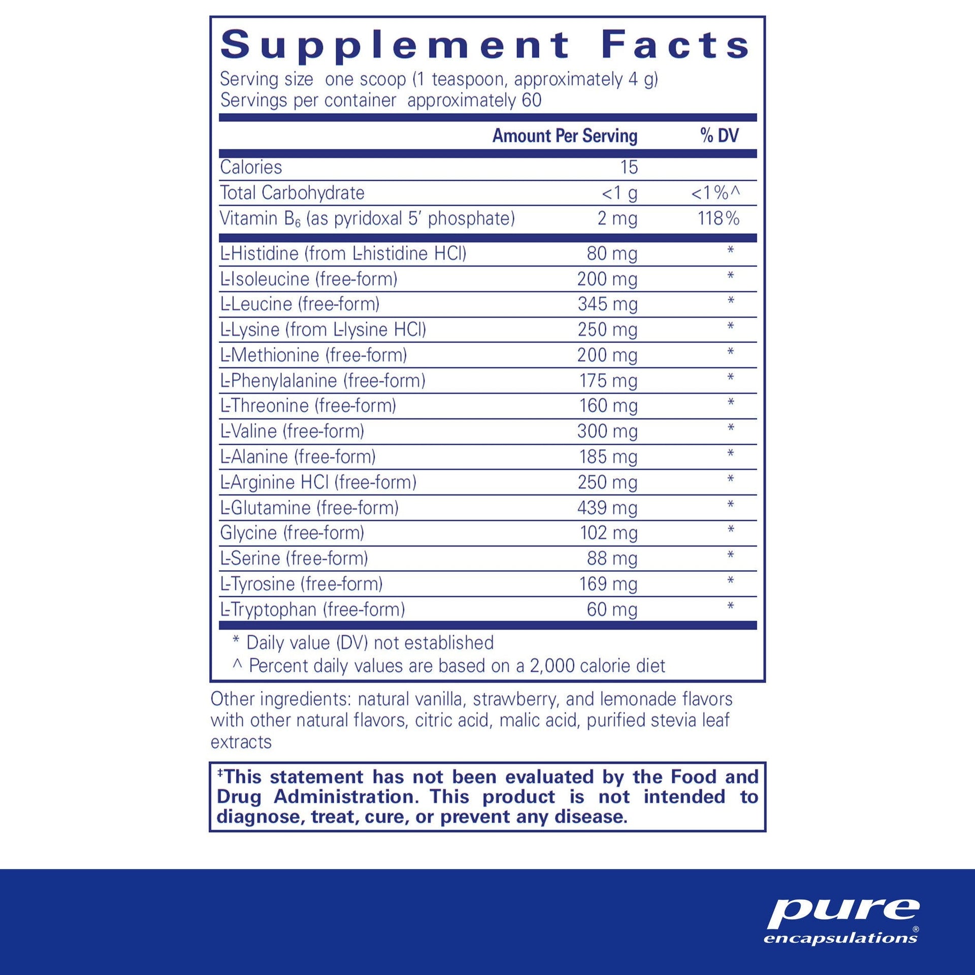 Amino Replete Powder by Pure Encapsulations
