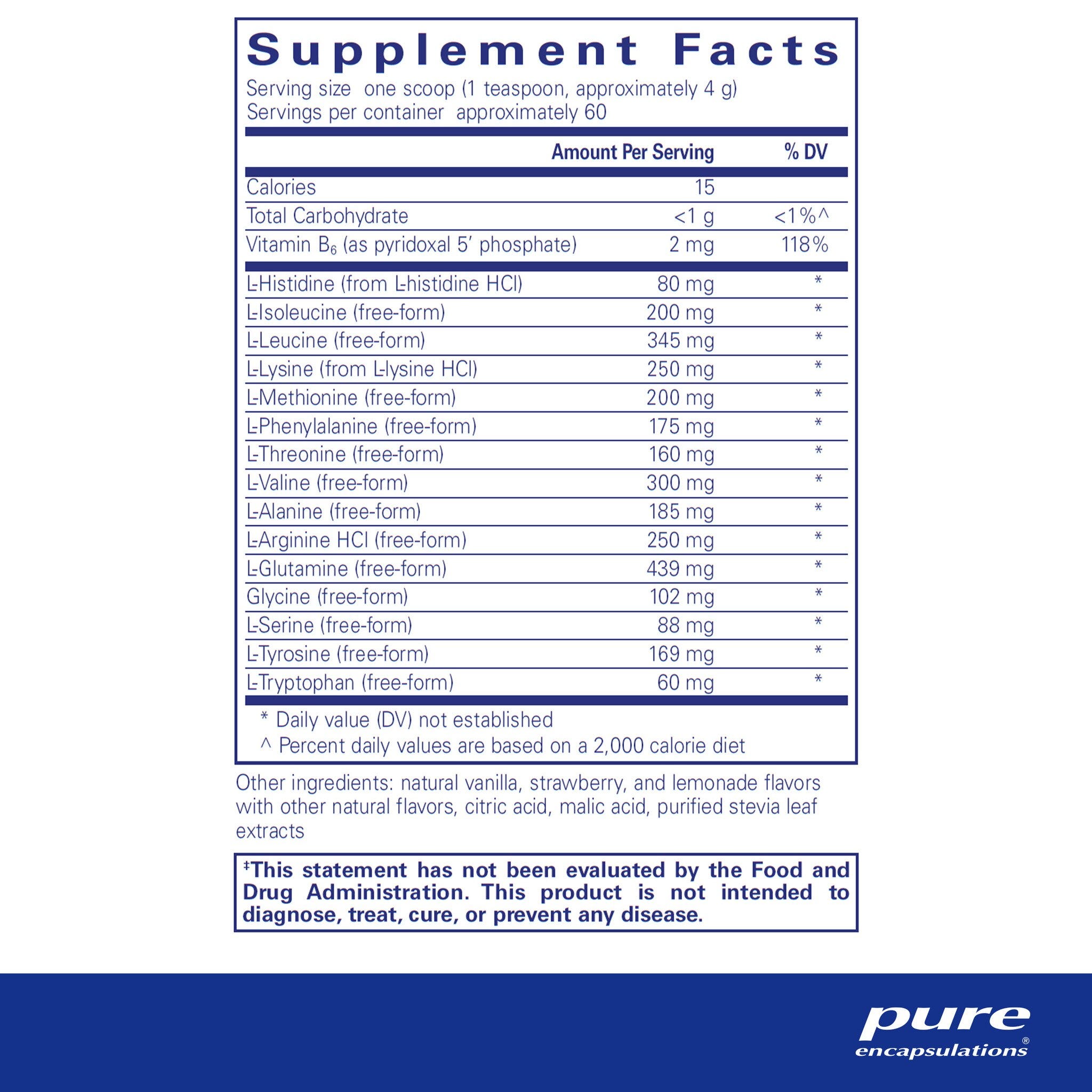 Amino Replete Powder by Pure Encapsulations