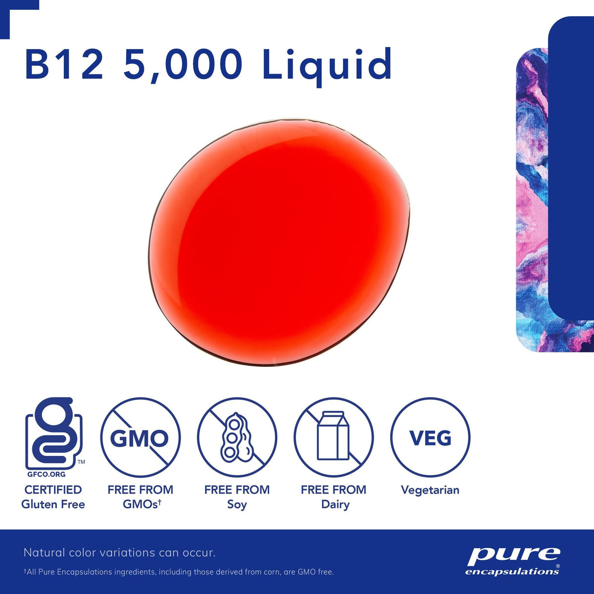 B12 5,000 Liquid 30 mL by Pure Encapsulations