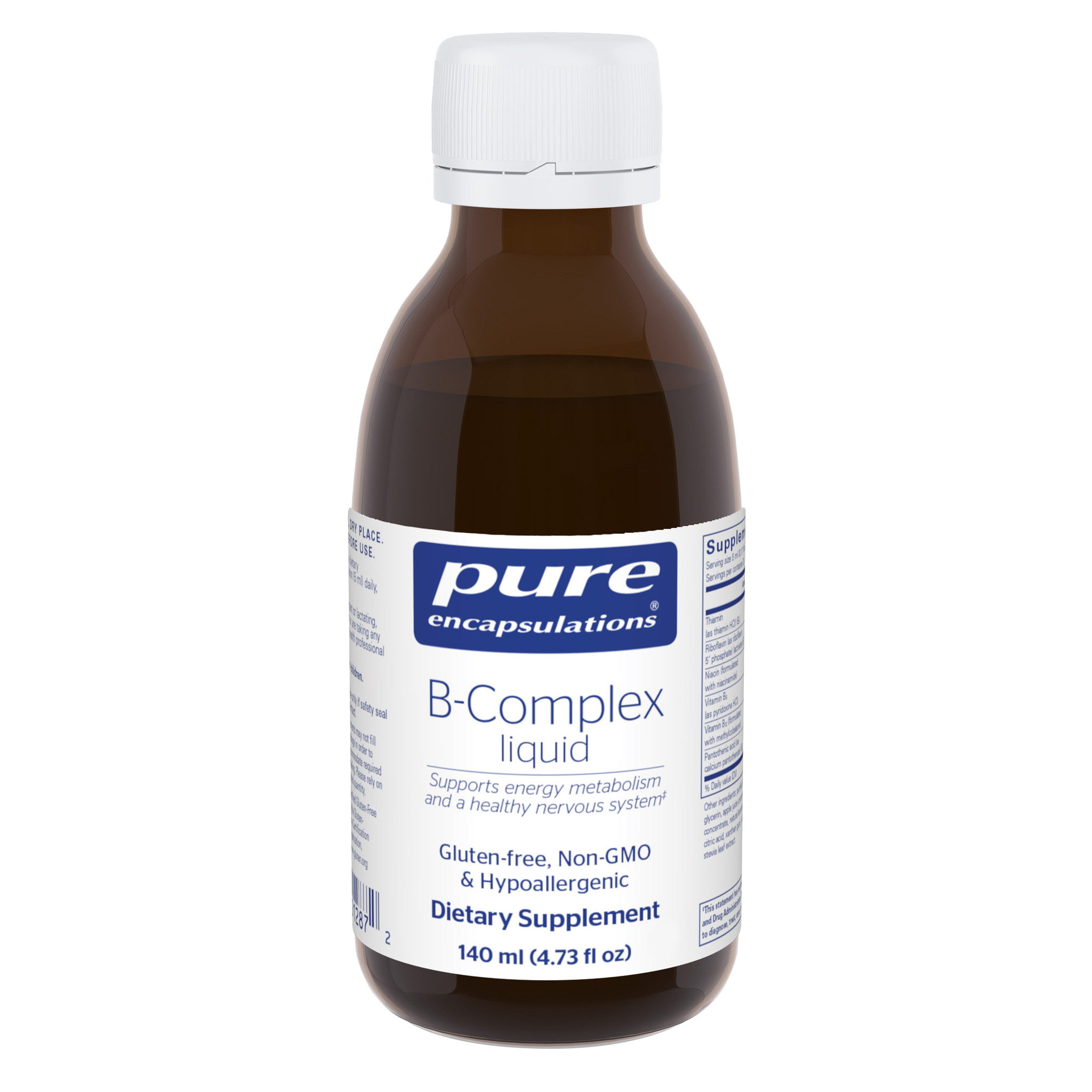 B-Complex Liquid 140 mL by Pure Encapsulations